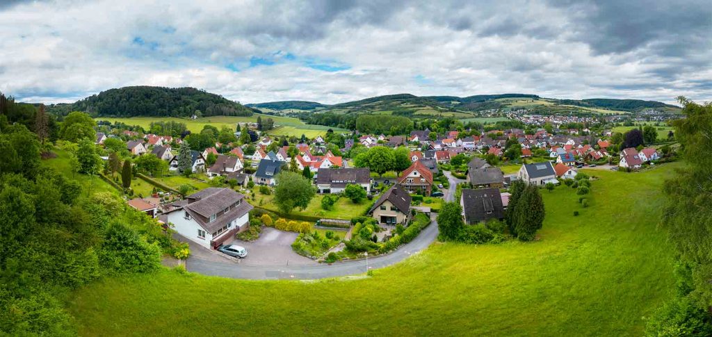 Luftbildaufnahme Bruchhausen